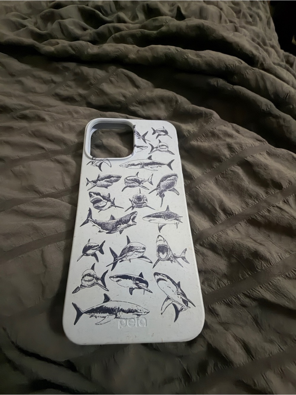 Pela Powder Blue Great White Shark iPhone 13 Pro Max Case